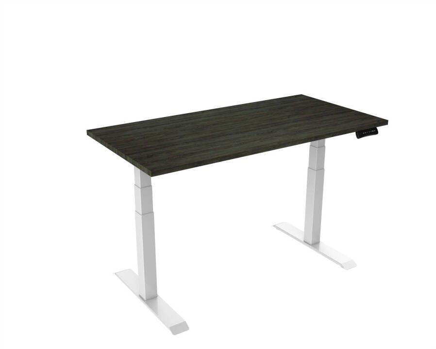 Tsherysh meubelen Elektrisch verstelbaar zit-sta bureau Tsherysh Deluxe White Logan 120 x 80