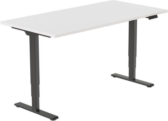 Tsherysh meubelen Elektrisch verstelbaar zit-sta bureau Tsherysh Economy Black&White 140 x 80