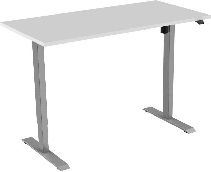 Tsherysh meubelen Elektrisch verstelbaar zit-sta bureau Tsherysh Gray&White 100 x 80