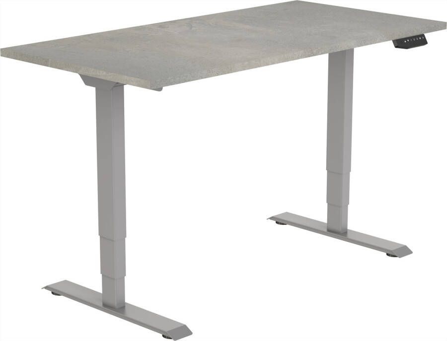 Tsherysh meubelen Elektrisch Zit-Sta Bureau Tsherysh Gray Oxyd 140 x 80