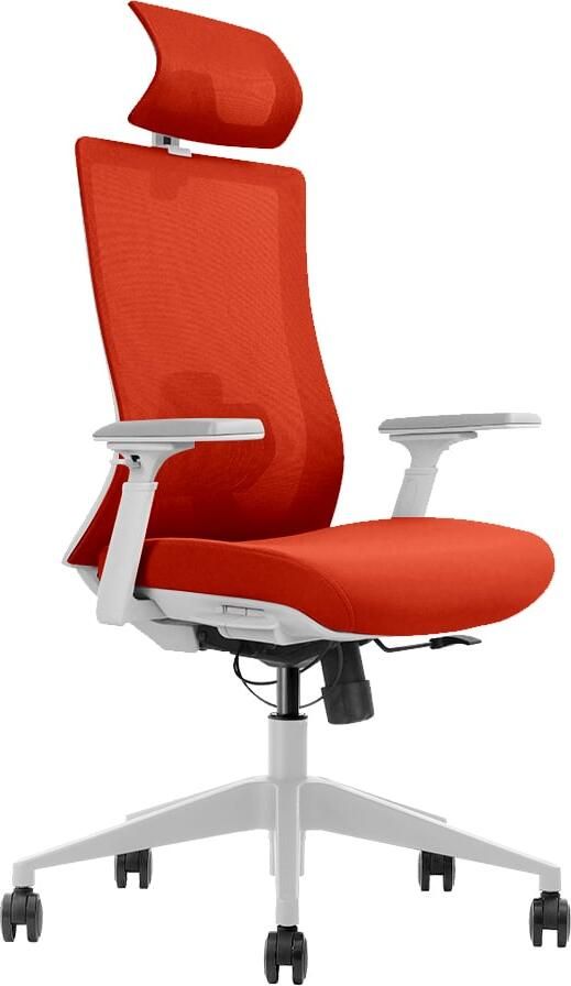 Tsherysh meubelen Bureaustoel Verona oranje