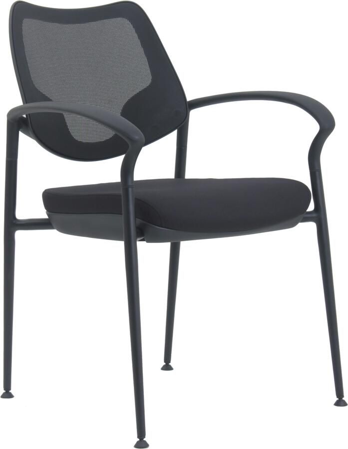 Tsherysh meubelen Vergaderstoel Curve zwart