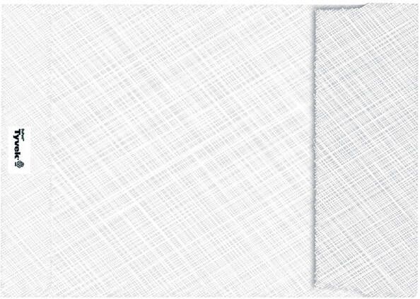 Tyvek Envelop akte B5 176x250mm 55gr wit doos Ã  100 stuks