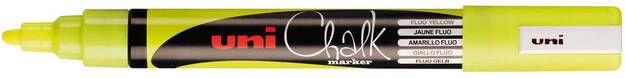 Uni-ball Krijtstift rond 1.8-2.5mm fluor geel
