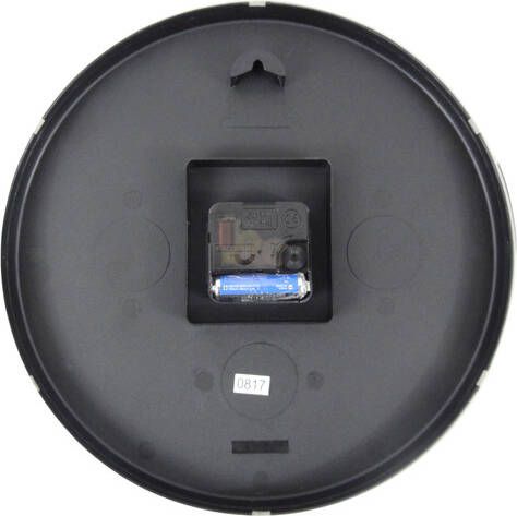 Unilux Pop wandklok diameter 30 cm zwart - Foto 2