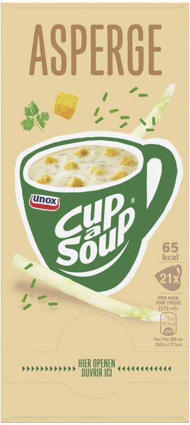 Unox Cup-a-soup Asperge 21 zakjes soep - Foto 2