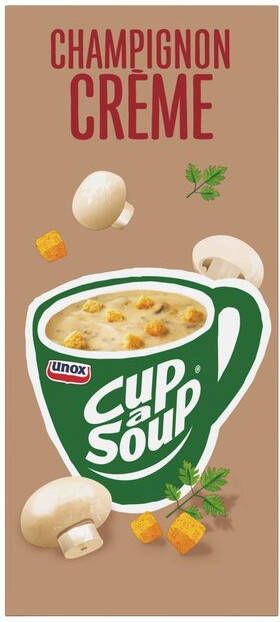 Unox Cup-a-Soup champignon crÃƒÆ Ã‚Â¨me 140ml