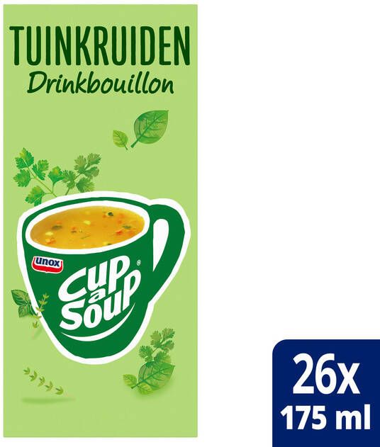 Unox Cup-a-Soup heldere bouillon tuinkruiden 175ml