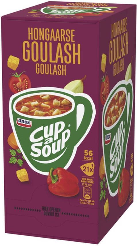 Unox Cup-a-soup Hongaarse goulash 21 zakjes soep