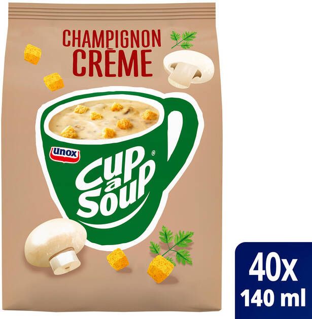 Unox Cup-a-Soup machinezak champignon crème 140ml