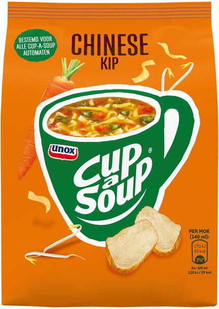 Unox Cup-a-soup machinezak Chinese kip met 40 porties - Foto 1