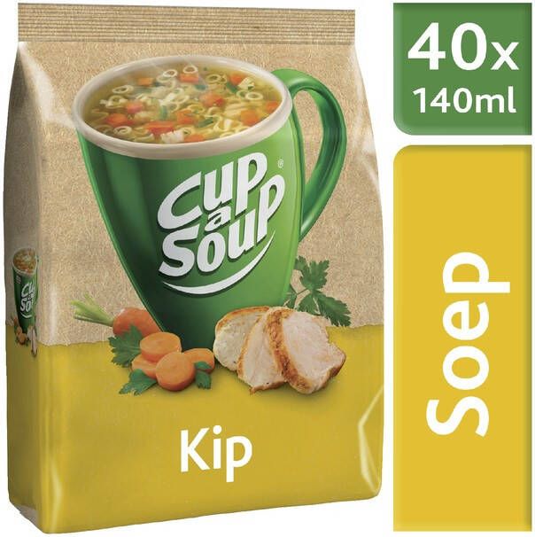 Unox Cup-a-soup tbv automaat kip zak met 40 porties soep