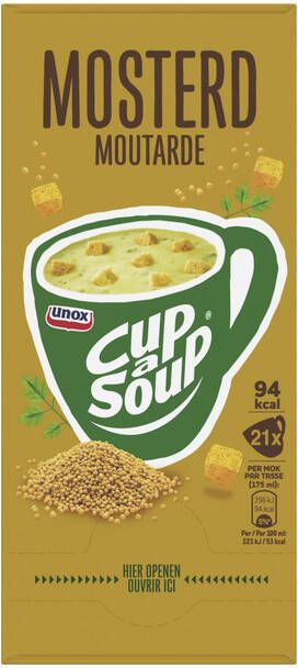 Cup A Soup Cup-a-Soup mosterd pak van 21 zakjes