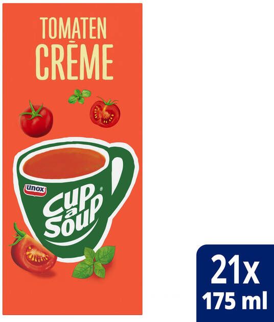 Unox Cup-a-soup tomaten crÃ¨me 21 zakjes soep