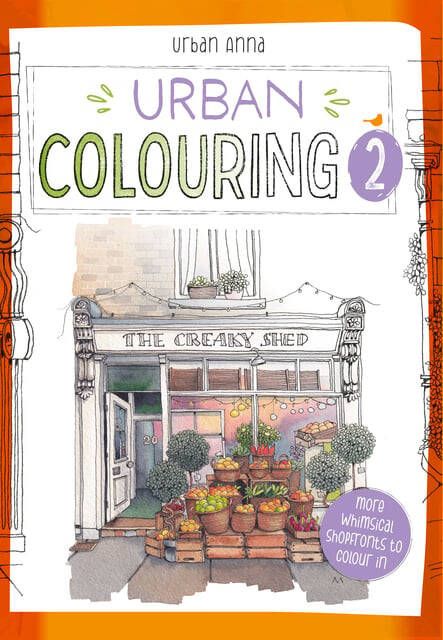 Urban Anna Kleurboek Urban colouring 2