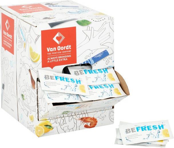 Van Oordt BeFresh verfrissingsdoekjes citroen 240 stuks - Foto 2