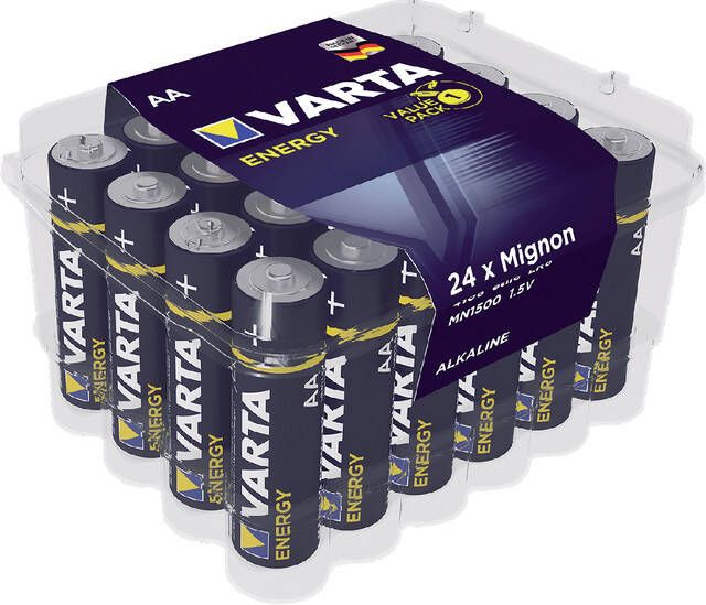 Varta Batterij energy 24xAA voordeelbox