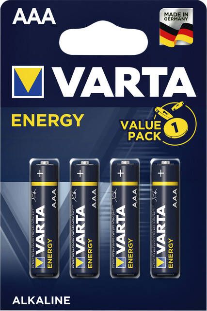 Varta Batterij energy 4xAAA
