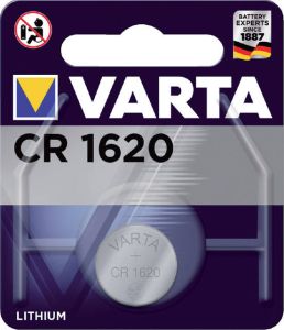 Varta Batterij knoopcel CR1620 lithium blister Ã  1stuk