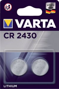 Varta Batterij knoopcel CR2430 lithium blister Ã  2stuk
