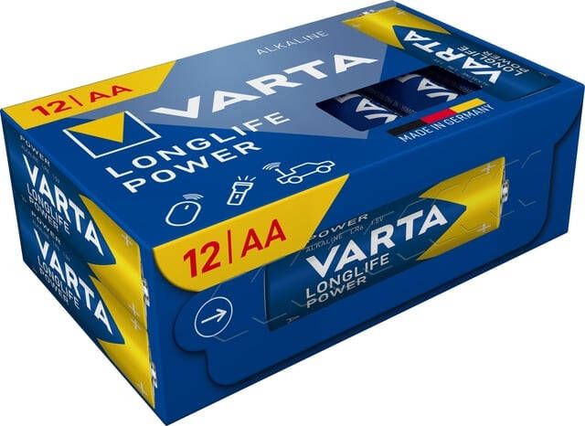 Varta Batterij Longlife Power 12x AA