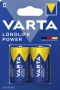 VARTA Batterij Longlife Power C blister van 2 stuks - Thumbnail 1