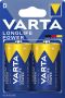 VARTA Batterij Longlife Power D blister van 2 stuks - Thumbnail 1