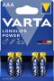 Velleman HIGH-ENERGY ALKALINE AAA LR03 1.5V-1100mAh 4903.121.414 (4st bl) - Thumbnail 1
