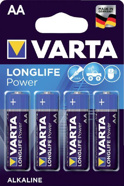 Varta Batterij Longlife Power 4xAA