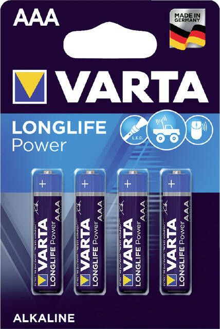 Varta Batterij Longlife Power 4xAAA