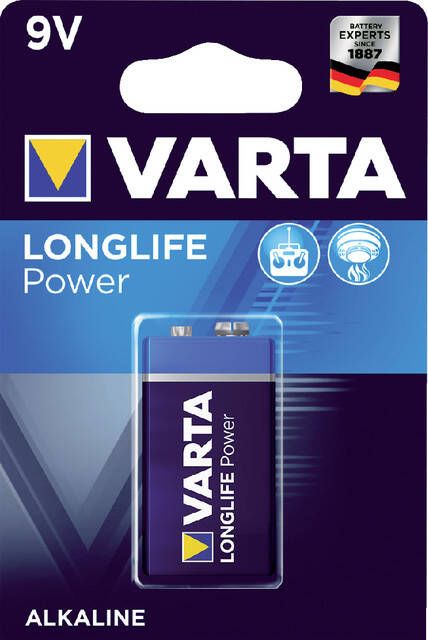 Varta Batterij Longlife Power 9Volt
