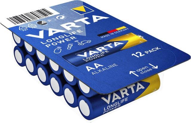 Varta Batterij Longlife Power big box 12x AA