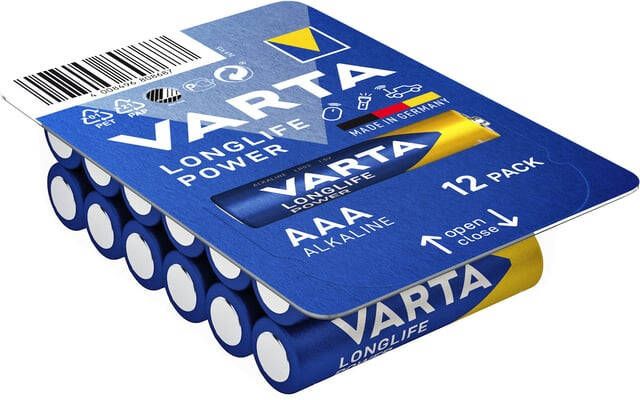 Varta Batterij Longlife Power big box 12x AAA