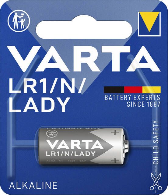 Varta Batterij LR1 alkaline blister Ã  1stuk