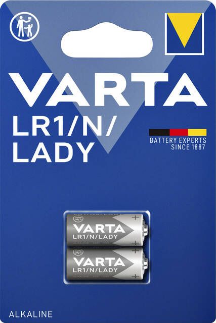 VARTA batterij Alkaline Special LR1 blister van 2 stuks