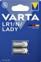 VARTA batterij Alkaline Special LR1 blister van 2 stuks - Thumbnail 1