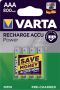 VARTA oplaadbare batterij Accu Power AAA blister van 4 stuks - Thumbnail 2