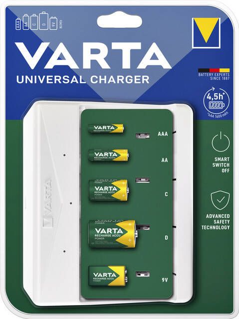 VARTA batterijlader Universal Charger op blister
