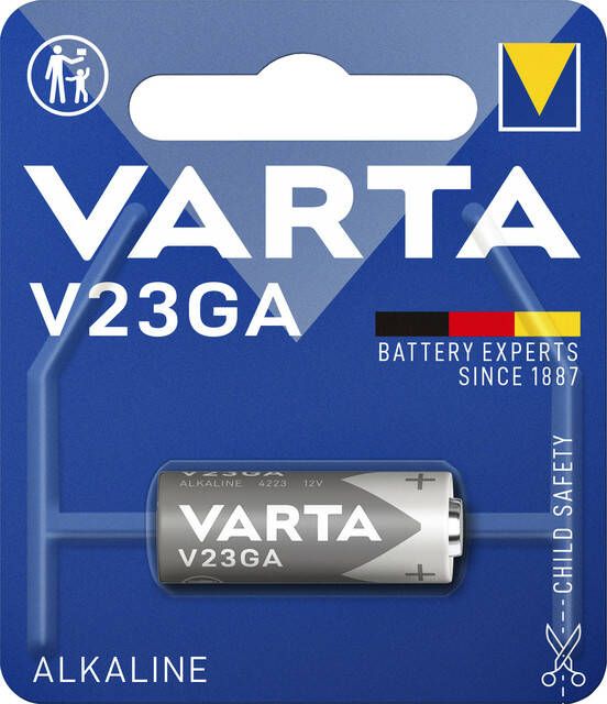 Varta Batterij V23GA alkaline blisterÃƒ 1stuk