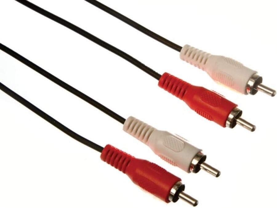 Velleman 2 x RCA AUDIOPLUG NAAR 2 x RCA AUDIOPLUG BASIS 1.50 m VERGULD