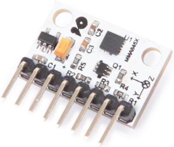 Velleman 3-ASSIGE DIGITALE ACCELEROMETER MMA8452