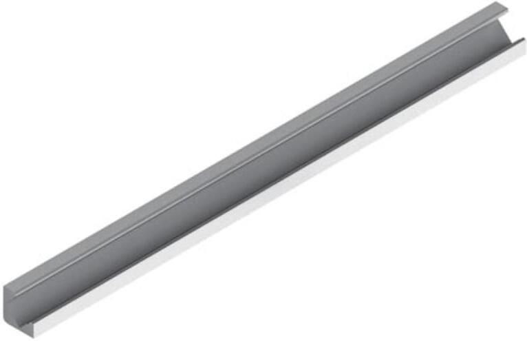 Velleman ALU-45 ALUMINIUMPROFIEL VOOR LEDSTRIP HOEKPROFIEL 45ÃÂ° GEANODISEERD ALUMINIUM ZILVER 2 m