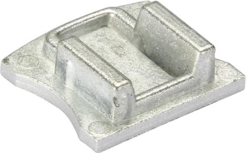 Velleman ALUMINIUM EINDKAP VOOR SL15 LED PROFIEL ZONDER KABELGAT ZILVER