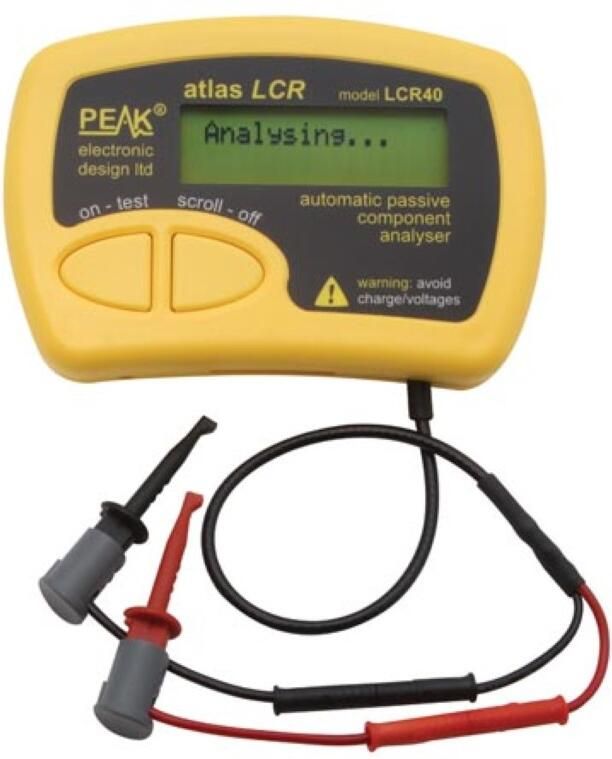 Velleman AUTOMATISCHE ANALYZER VOOR PASSIEVE COMPONENTEN