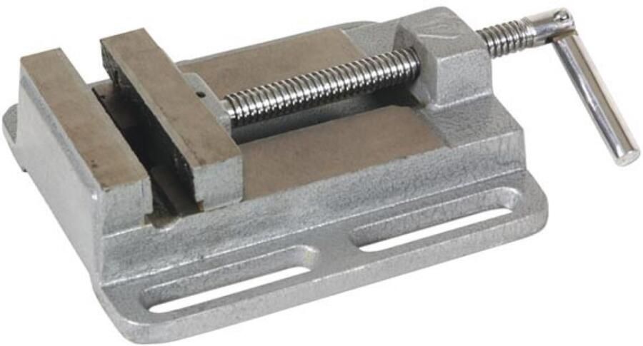 Velleman Bankschroef hoogwaardig gietijzer massieve schroefklem opening 100 mm