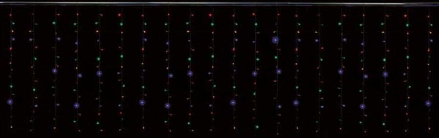 Velleman Cascade Light LED 4 x 1.3 m 300 leds veelkleurig transparante kabel 24 V