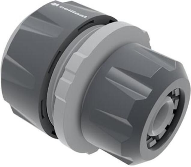 Velleman Snelle tuinslang koppeling met reparatiefunctie waterdicht geschikt voor slang van ÃÂ½ inch en ÃÂ¾ inch voor tuinbewatering ko