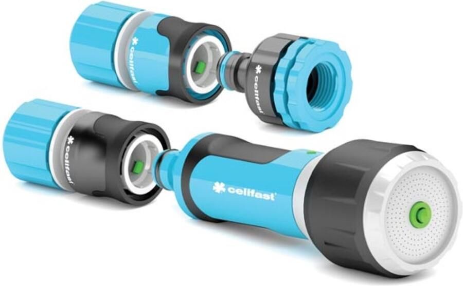 Velleman CELLFAST SET MET MUTIFUNCTIONEEL SPROEIPISTOOL ERGO 1 2"