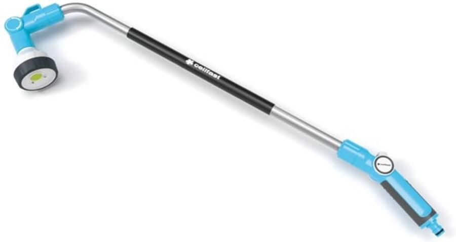 Velleman Regelbare 4-functionele lans verstelbare spuitkop 0-180ÃÂ° ergonomische antislipgreep 4 standen zachte regen krachtige straal