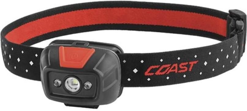 Velleman COAST FL19 HOOFDLAMP DIMBAAR ROOD WIT LICHT 320 LUMEN